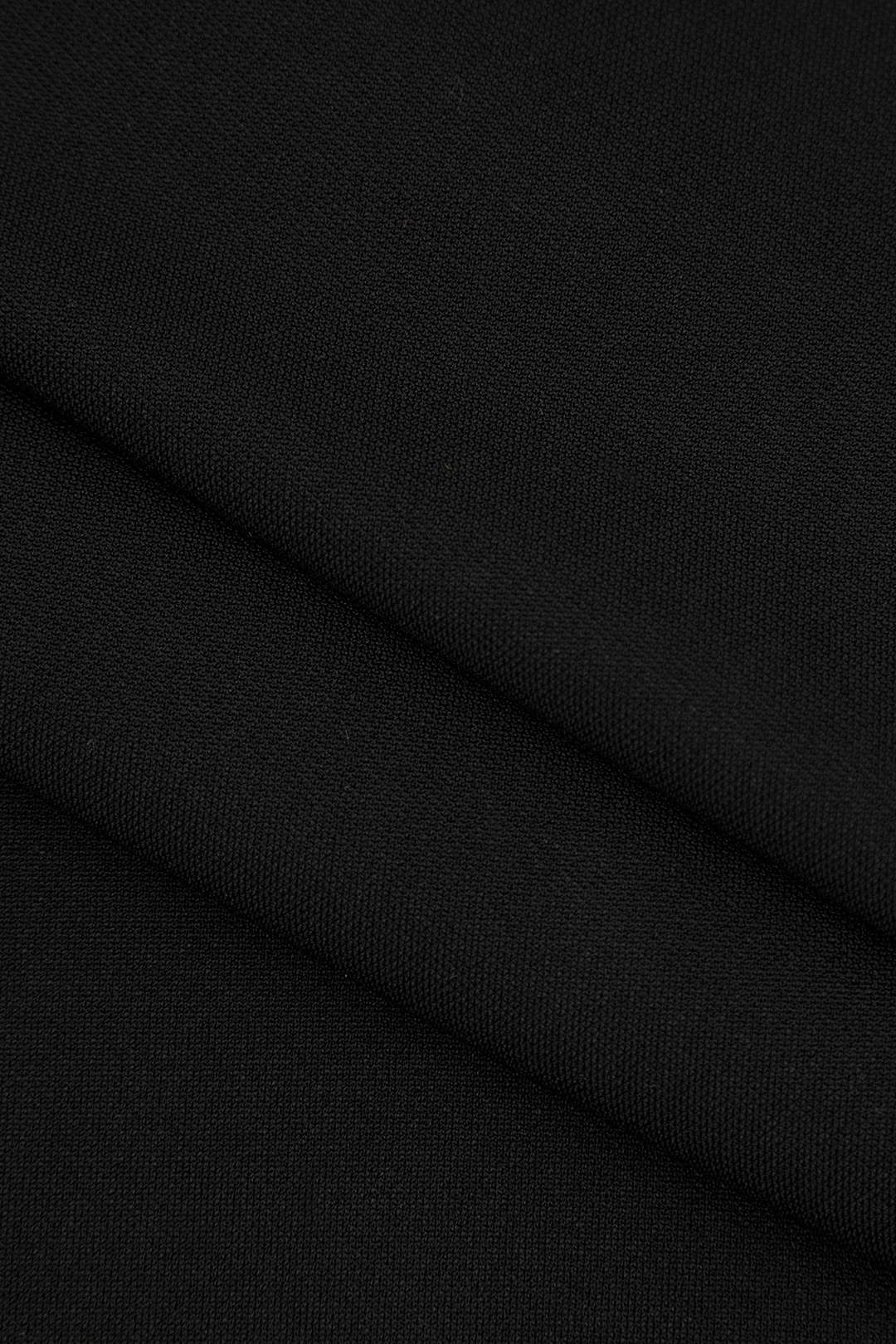 Moon 45 Asymmetric Lace Panel Midi Dress