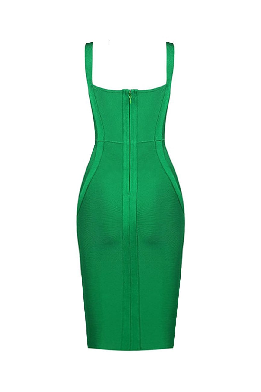 Moon 45 Bandage Bodycon Midi Dress