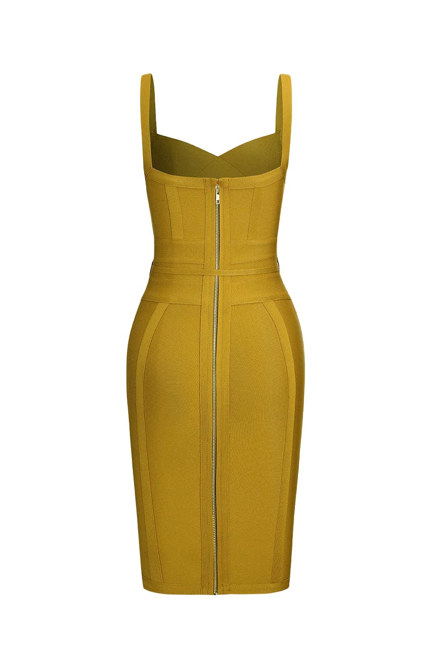 Moon 45 Bandage Knit Mide Dress