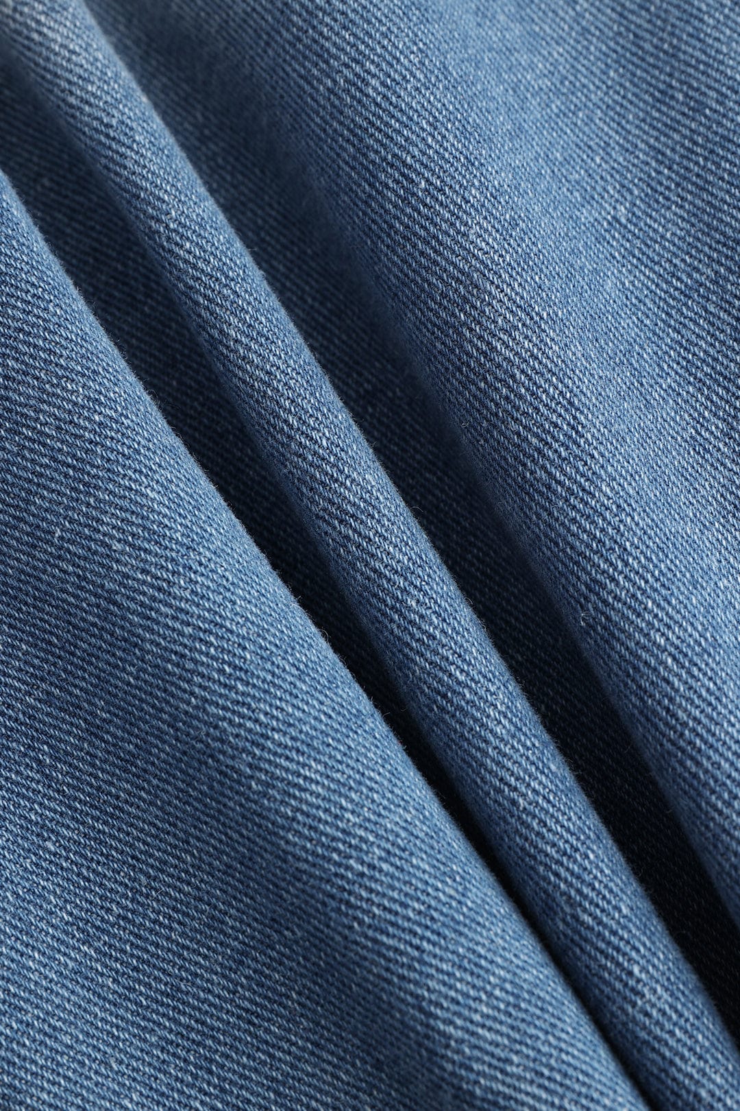 Moon 45 Denim Button High Waist Straight Leg Jeans