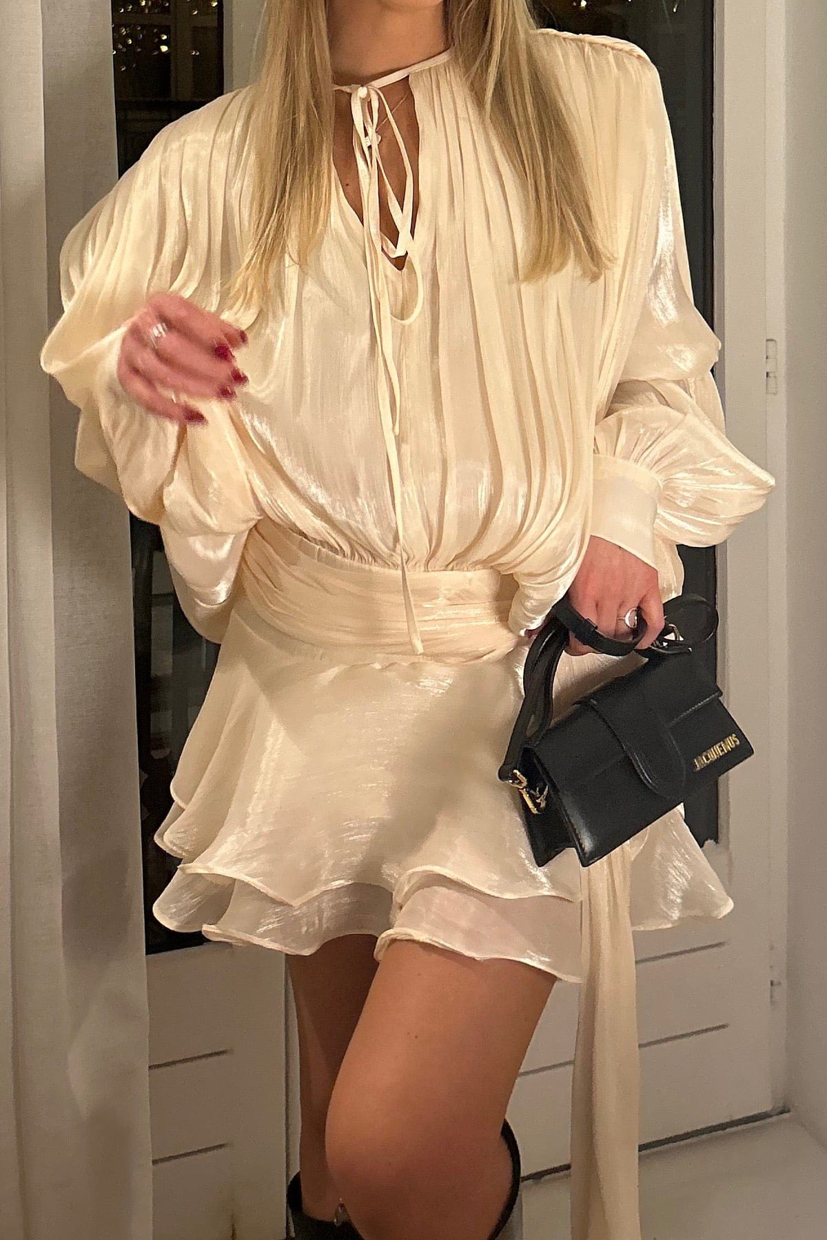 Moon 45 Fully-pleated Ruffled Mini Dress