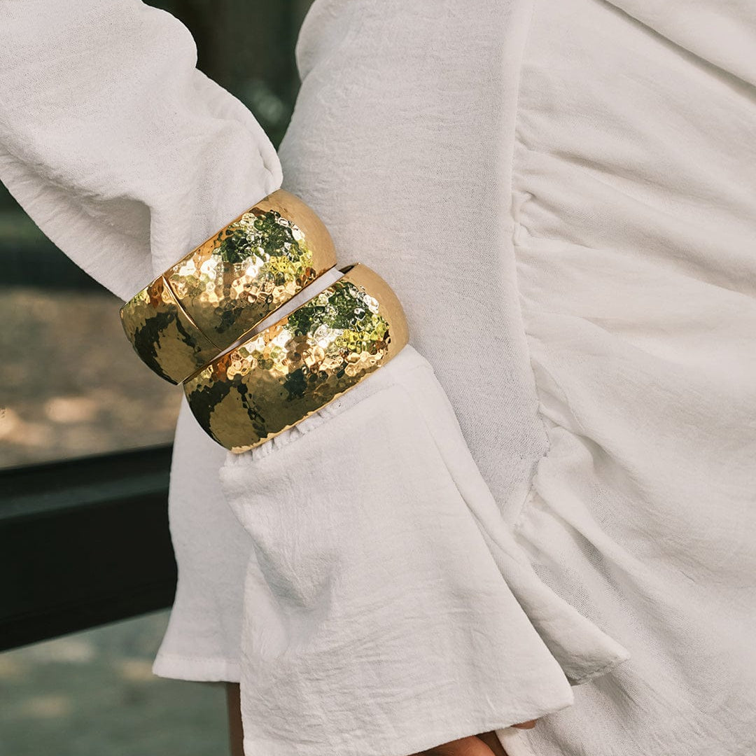 Moon 45 Gold / One Size Golden Circle Bracelet
