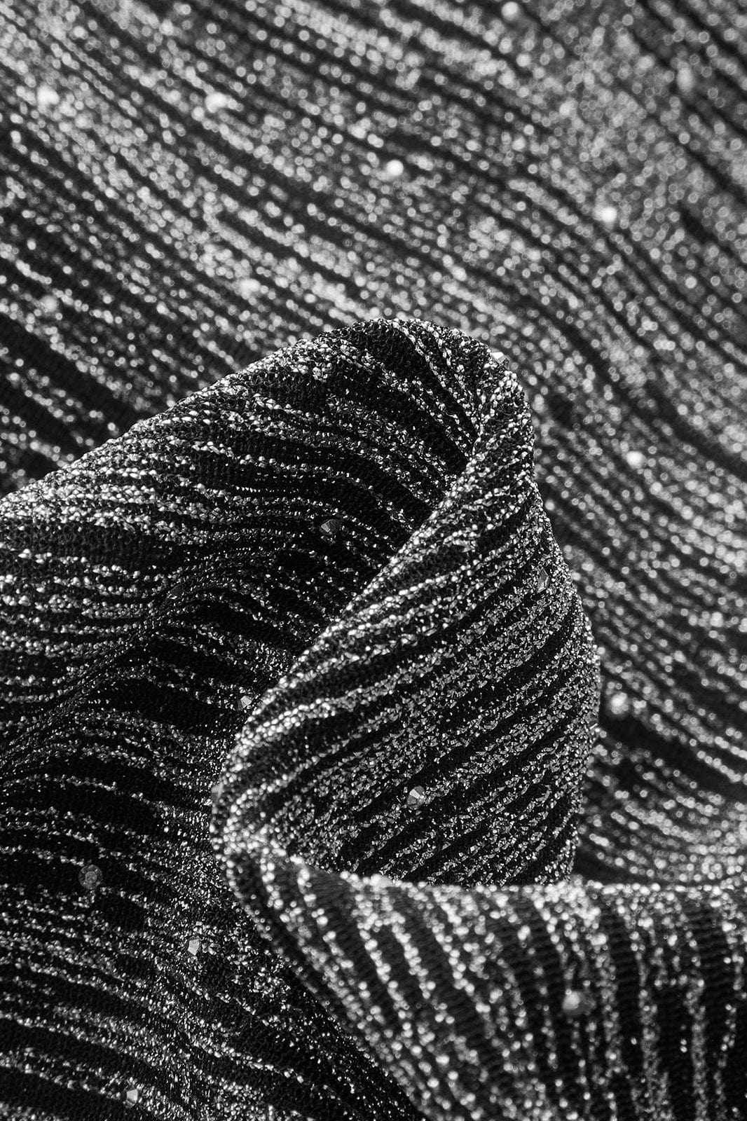 Moon 45 Halter Backless Pleated Dress