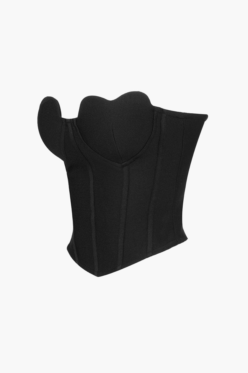 Moon 45 Heart-shaped Corset Tube Top