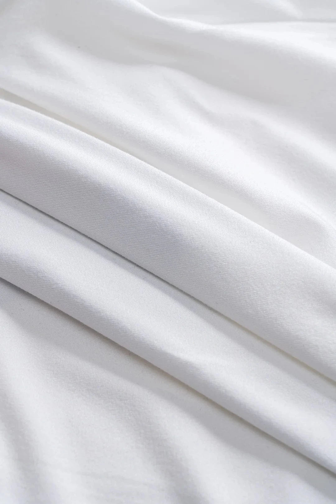 Moon 45 Letter Print Round Neck Short Sleeve T-Shirt