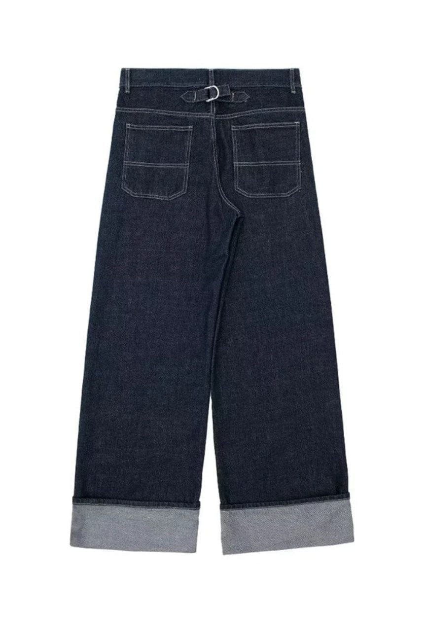 Moon 45 Quilted Denim Pants