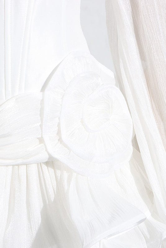 Moon 45 Ruffled Corset Mini Skirt