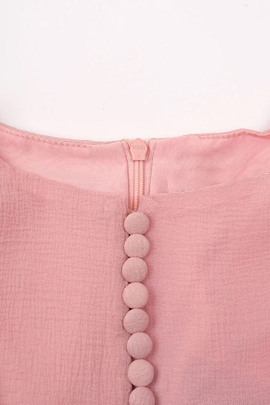 Moon 45 Semi-sheer Flared Mini Dress