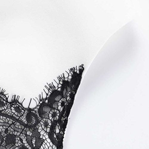 Moon 45 Transparent Waist Lace Maxi Dress