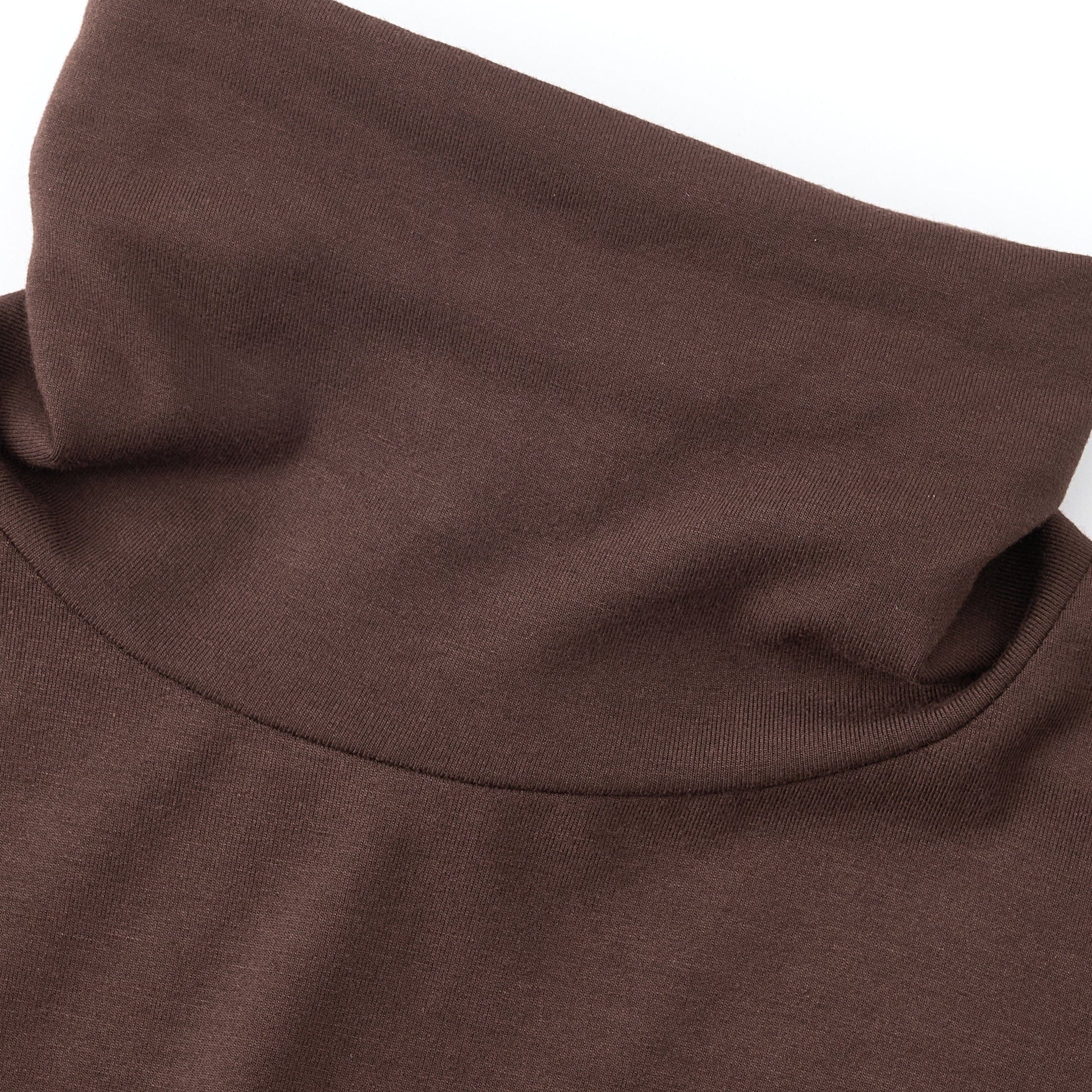 Moon 45 Wrap Ruched High Neck Long Sleeve Maxi Dress