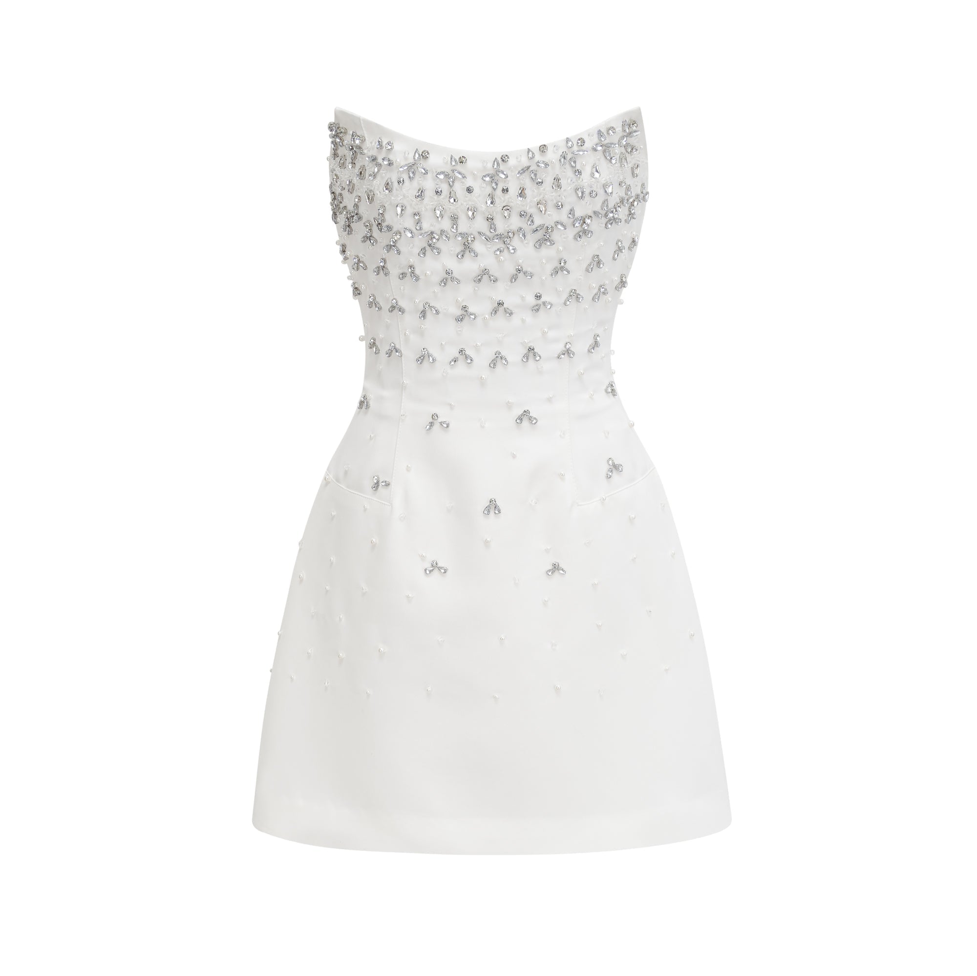 Georgina - Melisande black embellished mini dress
