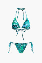 Moon 45 Abstract Print Mesh Swimsuit Set