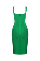 Moon 45 Bandage Bodycon Midi Dress