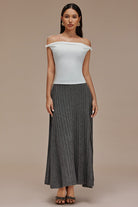 Moon 45 Basic Asymmetrical Twist Sleeveless Top