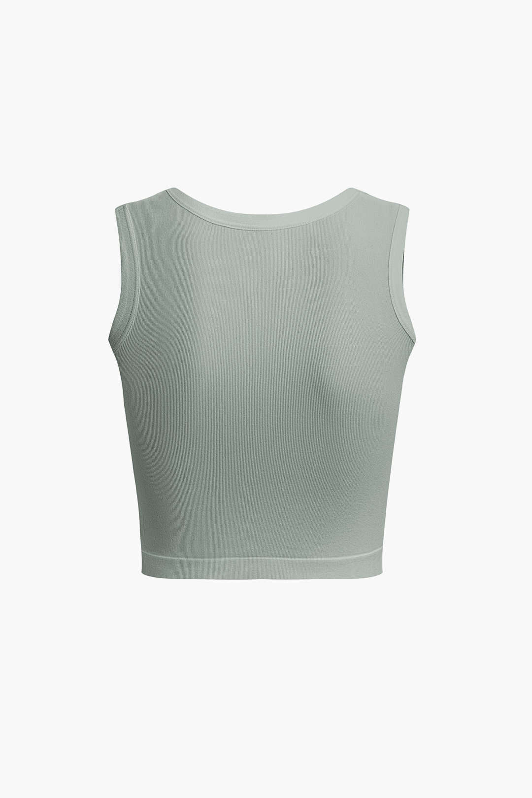 Moon 45 Basic Solid Crop Tank Top