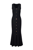 Moon 45 Black / S Knit Dress