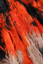 Moon 45 Bohemian Fringe Layered Maxi Skirt