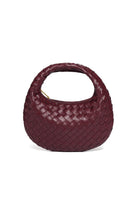 Moon 45 BURGUNDY / One Size Woven Handheld Woven Bag