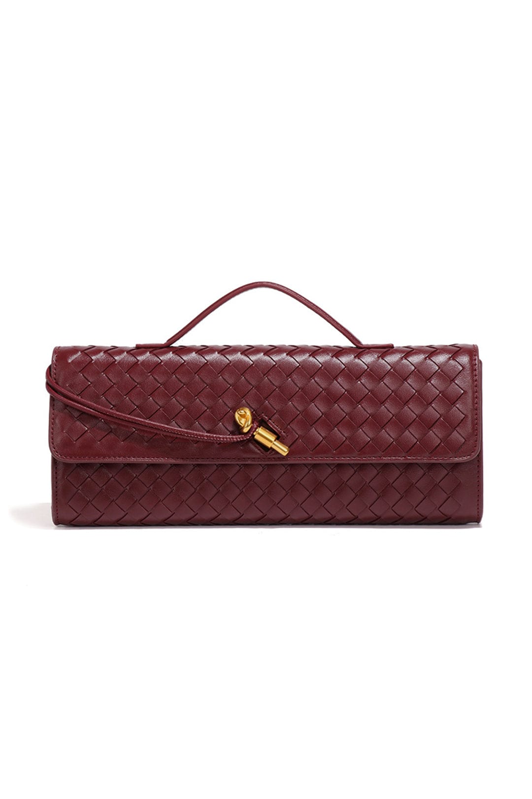 Moon 45 BURGUNDY Textured Tote Bag