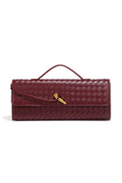 Moon 45 BURGUNDY Textured Tote Bag