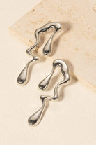 Moon 45 Chic Asymmetric Water Drop Earrings