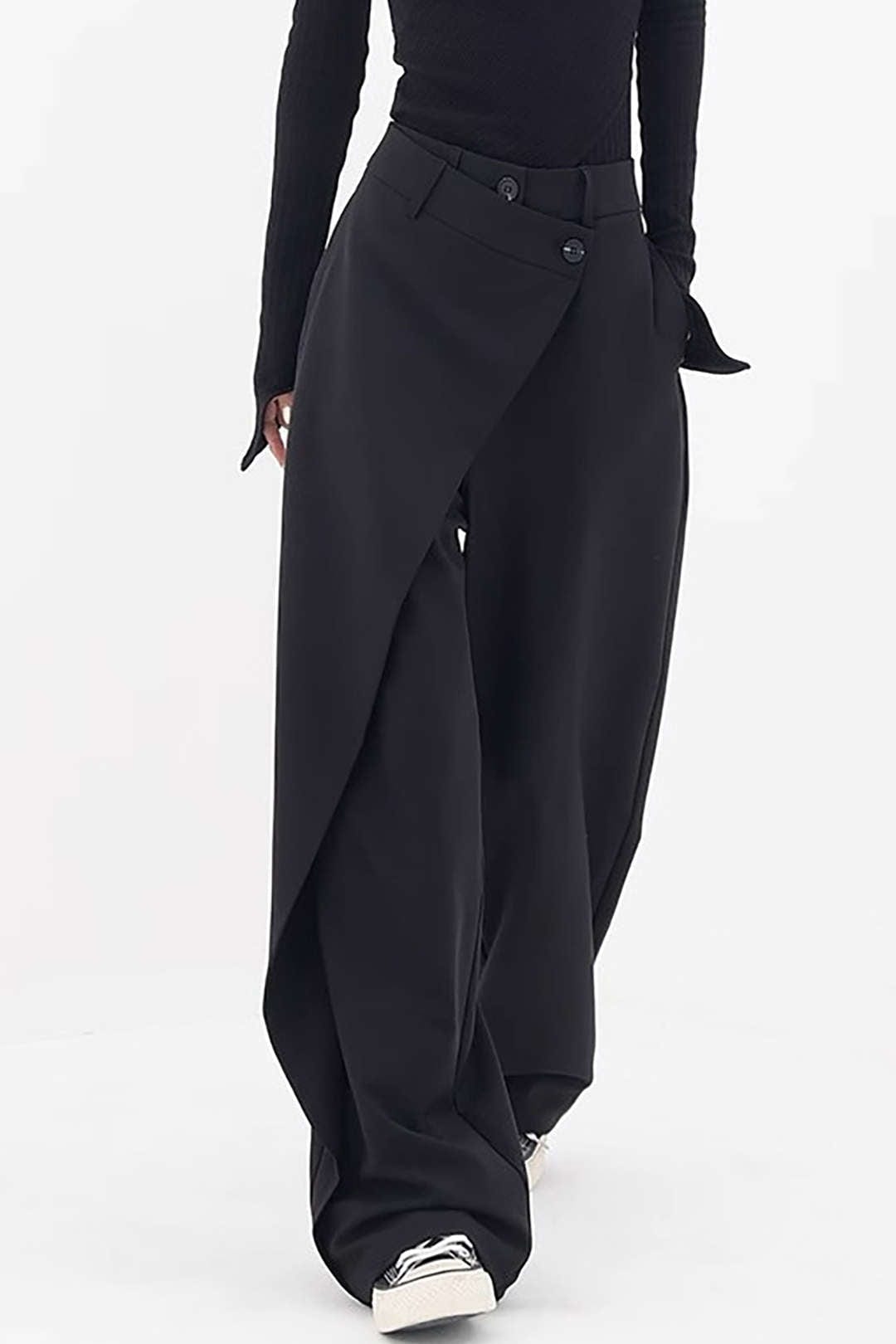 Moon 45 Draped Wrap Suit Pants