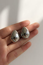 Moon 45 Elegant Metal Drop Earrings