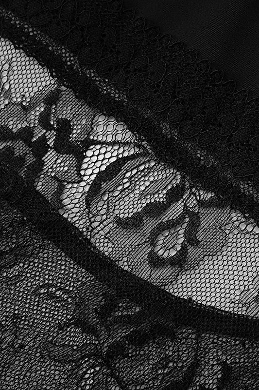 Moon 45 Elegant Sheer Maxi Dress with Frosted Lace