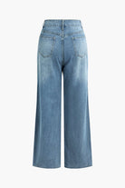 Moon 45 Faded Straight Leg Jeans