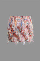 Moon 45 Fringe Mini Skirt