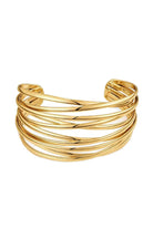 Moon 45 Gold / ONE SIZE Elegant Layered Wire Cuff