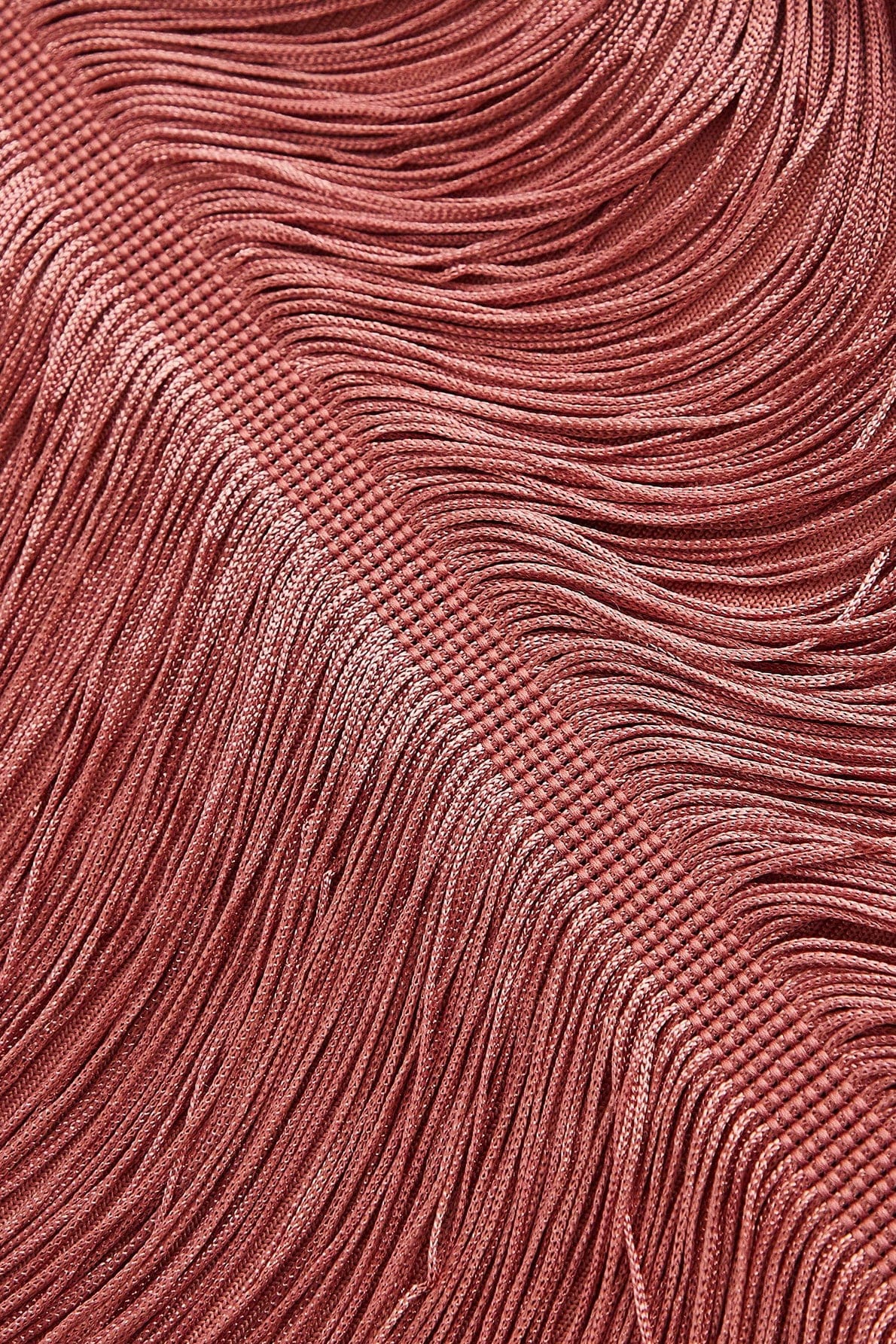 Moon 45 Halter Neck Fringe Maxi Dress