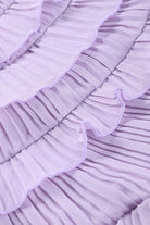 Moon 45 Halter Neck Ruffle Dress