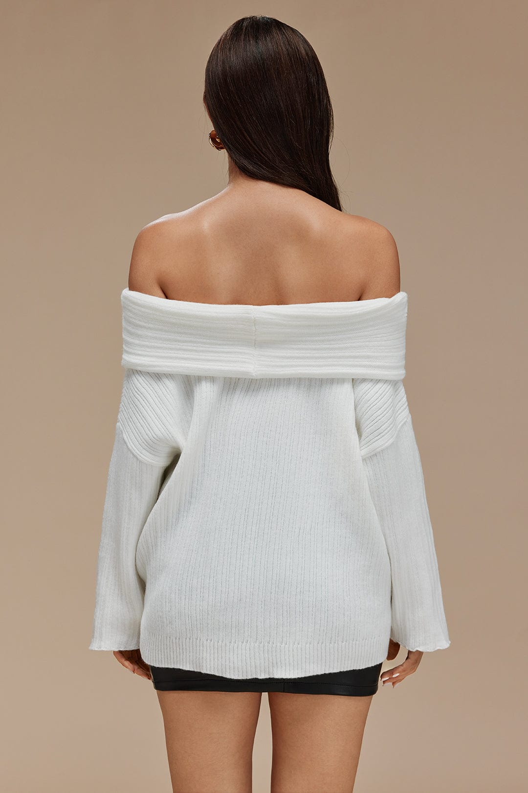 Moon 45 Off-Shoulder Knit Top