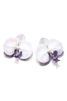 Moon 45 Phalaenopsis Orchid Earrings