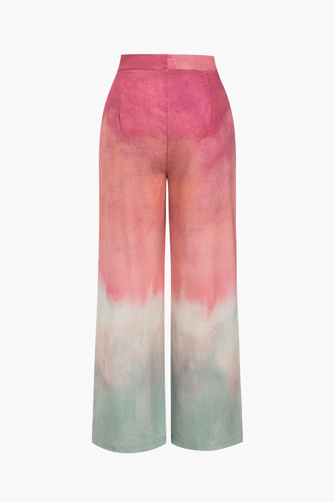 Moon 45 PINK / XS Pink Ombre Wide Leg Pants