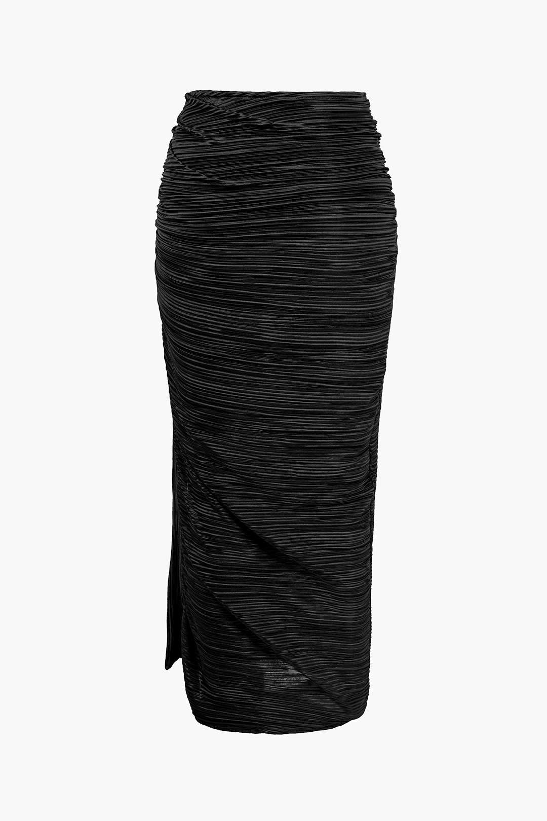 Moon 45 Pleated Halter Midi Skirt Set