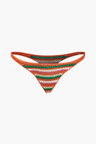 Moon 45 Rainbow Stripe Crochet Bikini Set