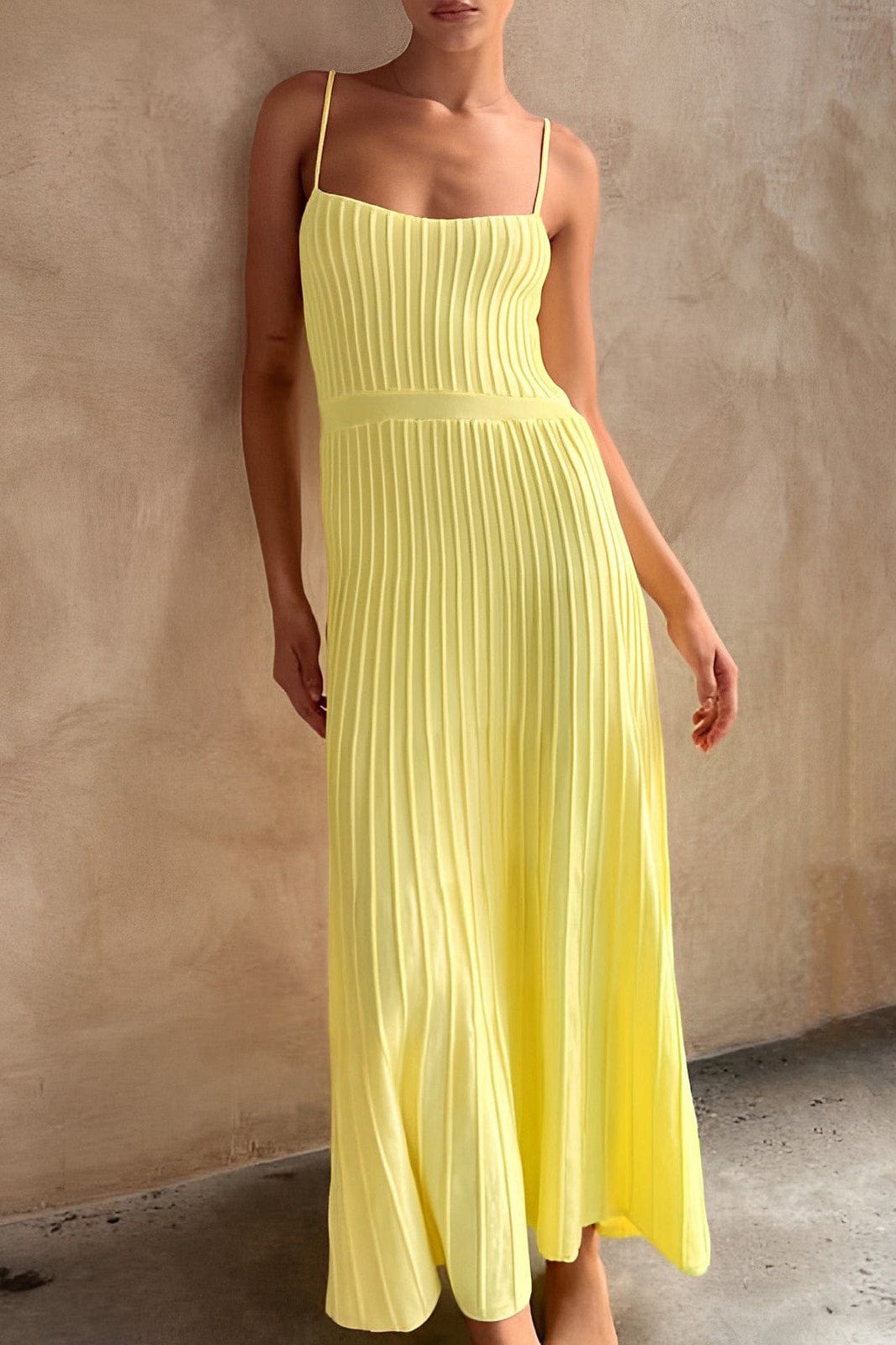 Moon 45 Rib Midi Sundress