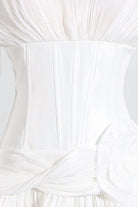 Moon 45 Ruffled Corset Mini Skirt