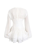 Moon 45 Ruffled Corset Mini Skirt