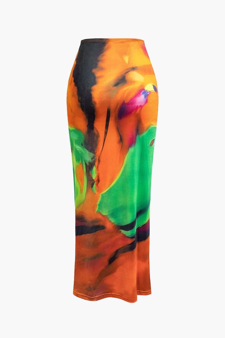 Moon 45 Tie Dye Maxi Skirt