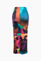 Moon 45 Tie Dye Maxi Skirt